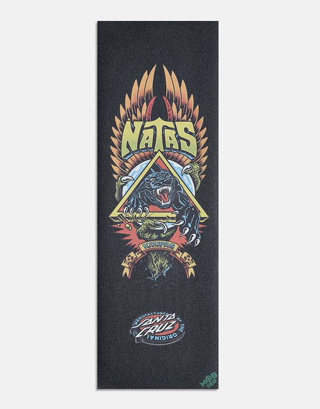 MOB x Santa Cruz Natas Panther 11" Graphic Grip Tape Sheet