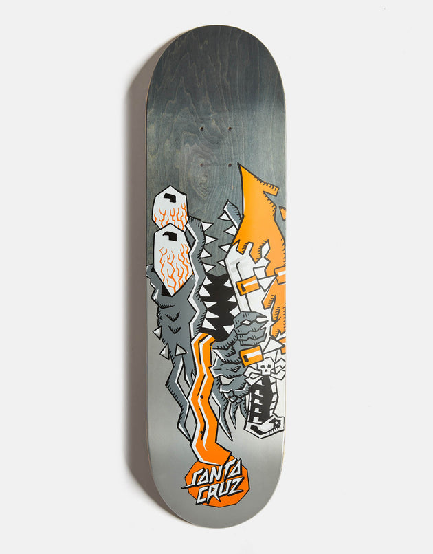 Santa Cruz Meek Scratched Slasher FeelBase Skateboard Deck - 8.25"
