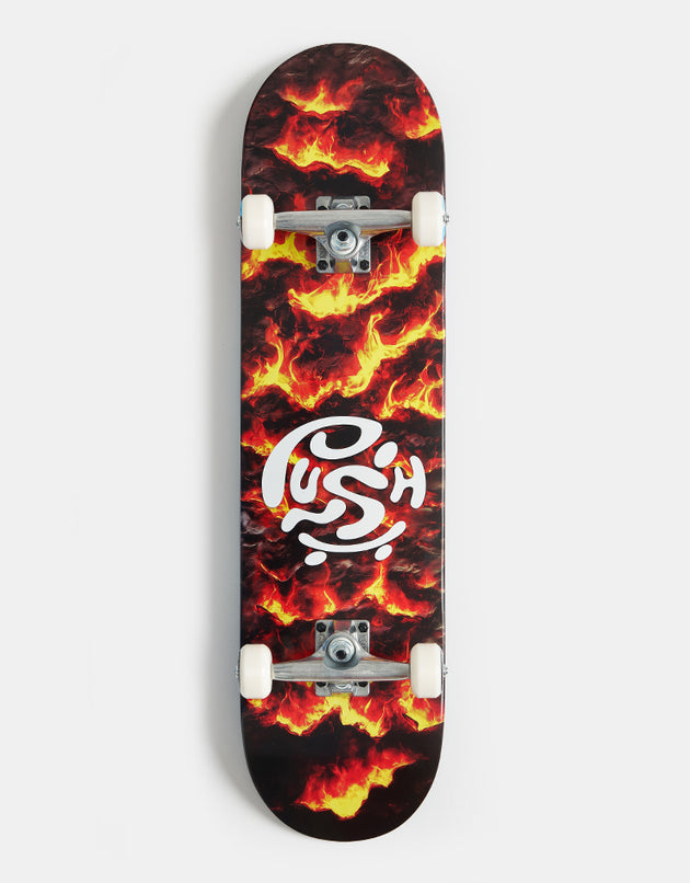 Push Lava Yellow FP Complete Skateboard - 8"
