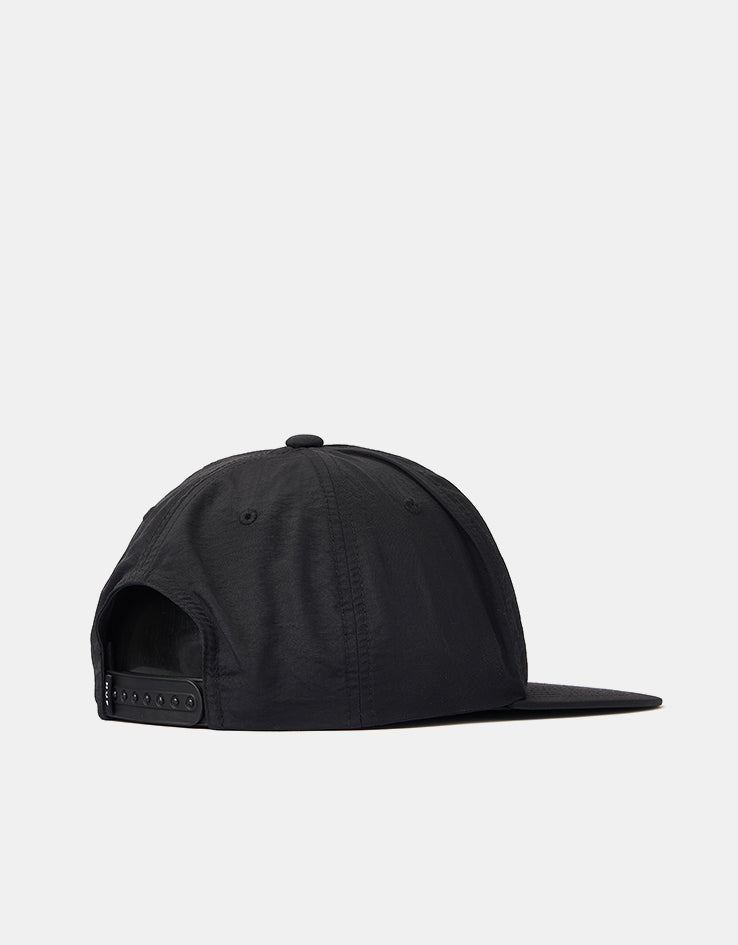 HUF 89 Nylon Snapback Cap - Black