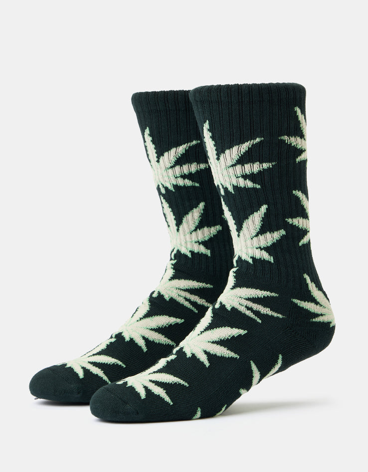 HUF Plantlife Shadow Crew Socks - Sycamore