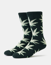 HUF Plantlife Shadow Crew Socks - Sycamore