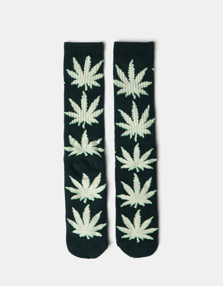 HUF Plantlife Shadow Crew Socks - Sycamore