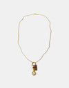 HUF Lock & Key Pendant - Gold
