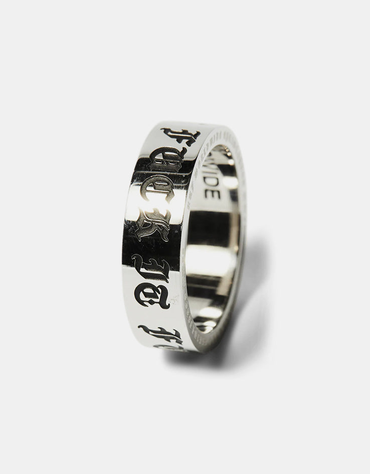 HUF Old E Ring - Silver