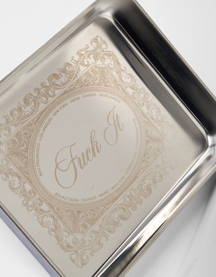 HUF Statement Metal Catchall - Silver