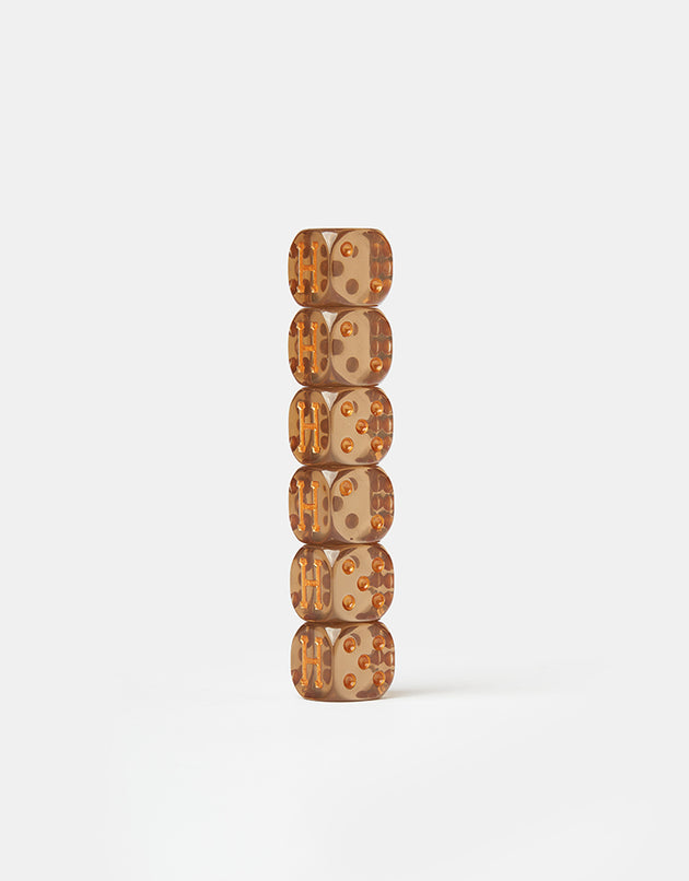 HUF Lux Dice Set - Brown