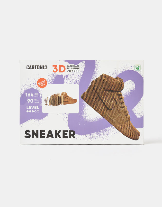 Cartonic 3D Sneaker Sculpture Puzzle