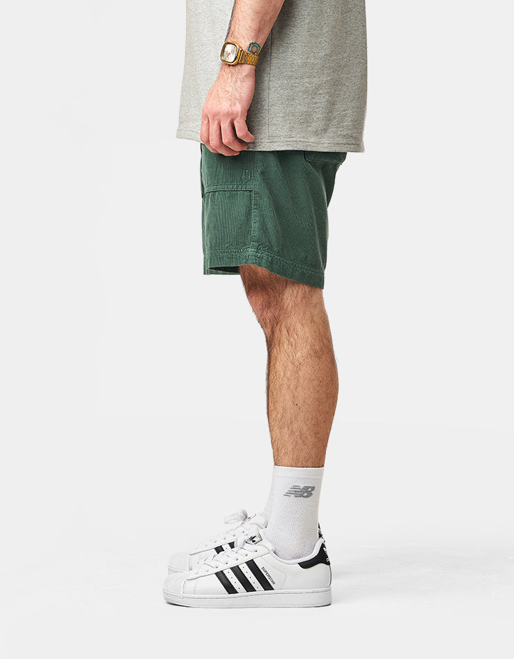 Route One Cord Shorts - Silver Pine