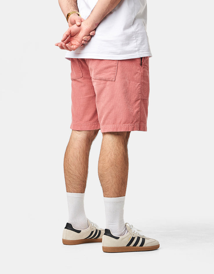 Route One Cord Shorts - Dusty Rose