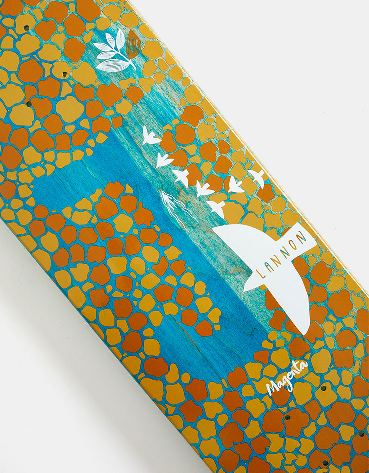 Magenta Lannon Springwater Skateboard Deck - 8.4"