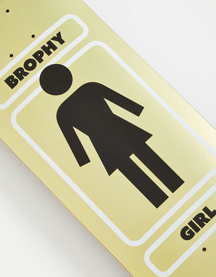 Girl Brophy Metalls G068 Skateboard Deck - 8.8"