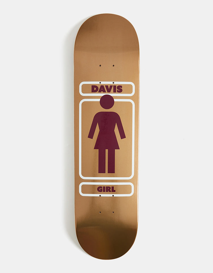 Girl Davis Metalls G052 Skateboard Deck - 8.25"