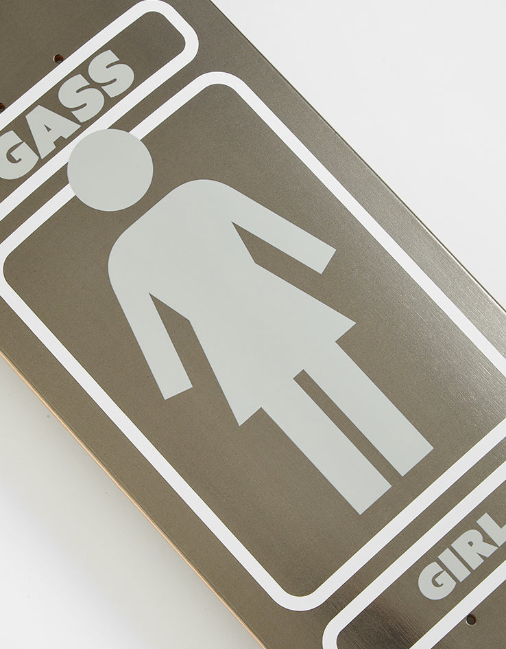 Girl Gass Metalls G053 Skateboard Deck - 8.5"