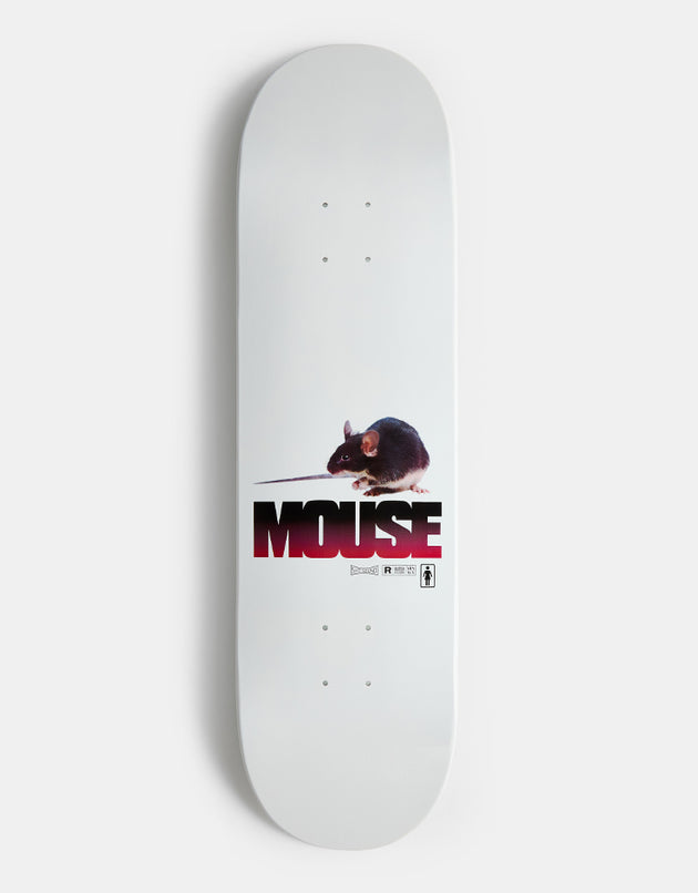 Girl Carroll Mouse G096 Skateboard Deck - 8.5"