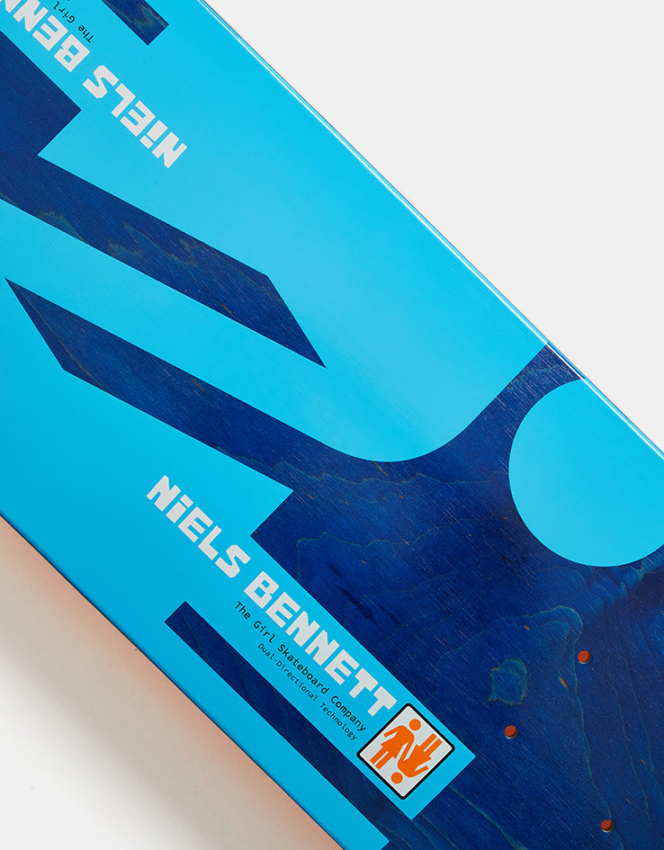 Girl Bennett Double OG 'TWIN TIP' G080 Skateboard Deck - 8"