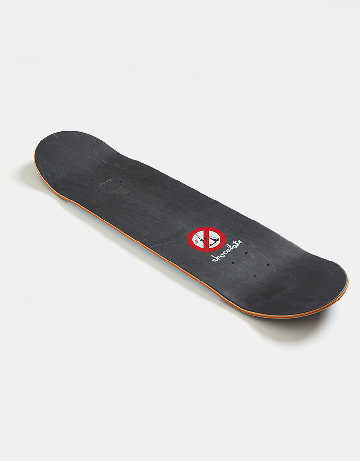 Chocolate Herrera White Lines G030 Skateboard Deck - 8.375"