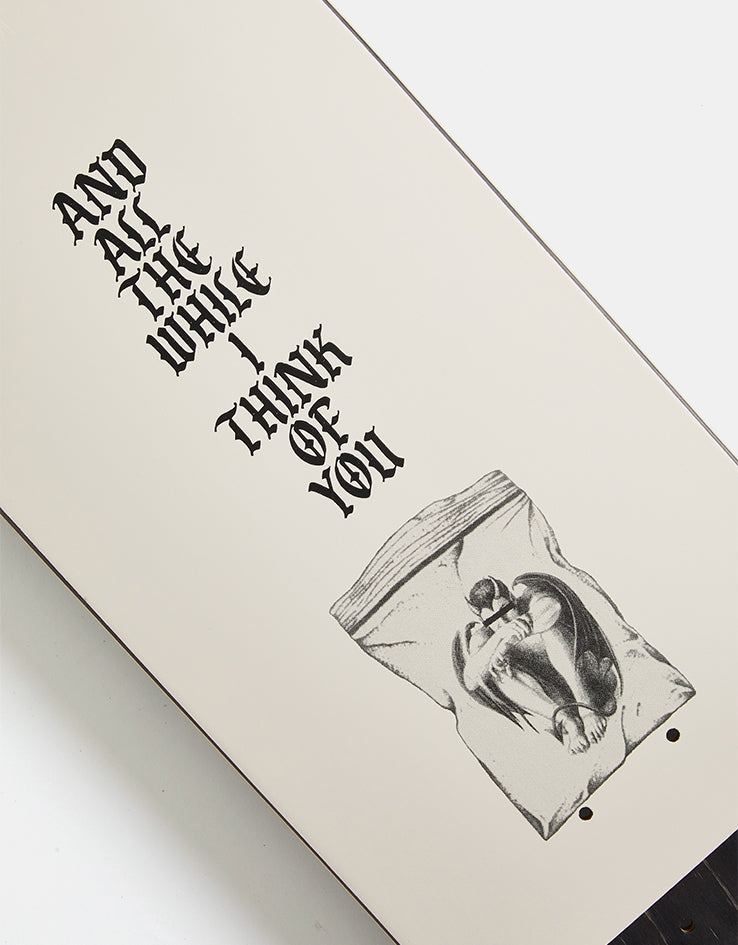 Chocolate Trahan White Lines G052 Skateboard Deck - 8.25"