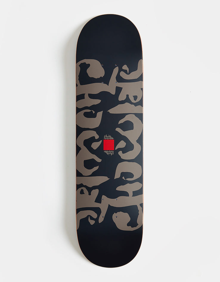Chocolate Roberts Ink Blot 'TWIN TIP' G069 Skateboard Deck - 8.25"