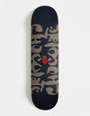 Chocolate Roberts Ink Blot 'TWIN TIP' G069 Skateboard Deck - 8.25"