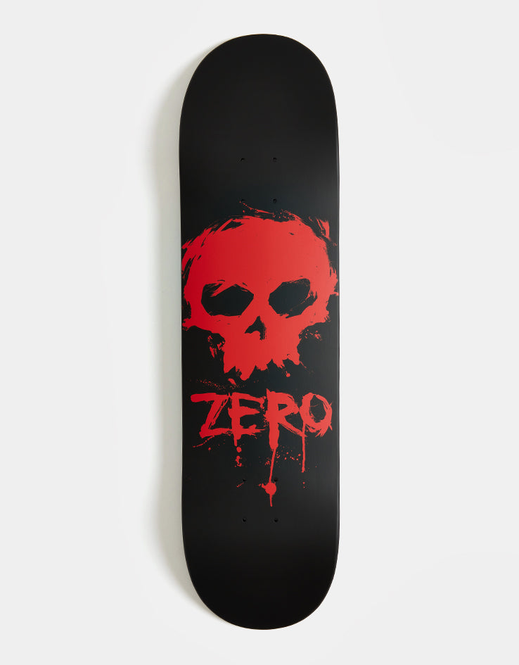 Zero Blood Skull Matte Skateboard Deck - 8.25"