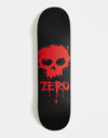 Zero Blood Skull Matte Skateboard Deck - 8.25"