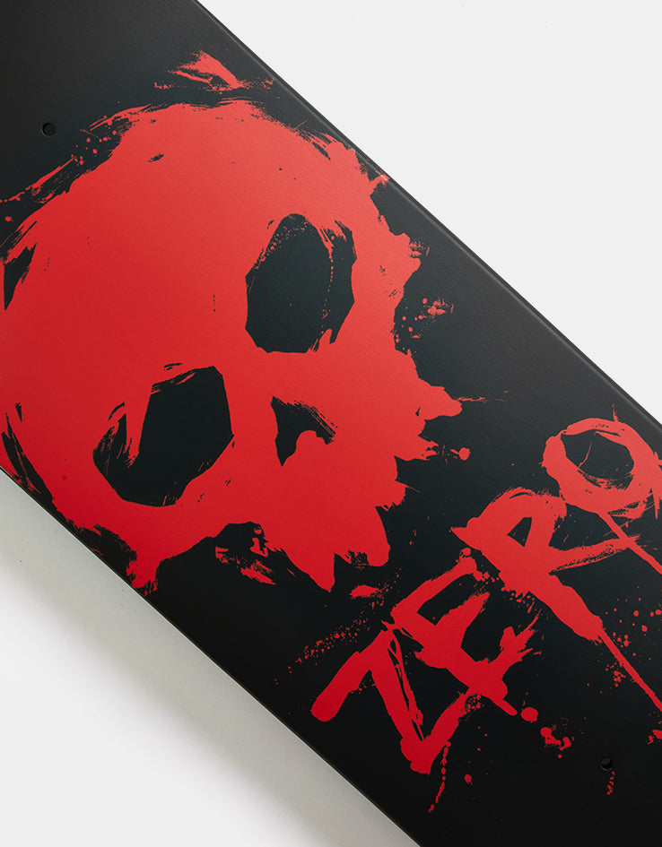 Zero Blood Skull Matte Skateboard Deck - 8.25"