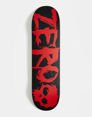 Zero Blood Matte Skateboard Deck - 8.25"