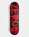 Zero Blood Matte Skateboard Deck - 8.25"