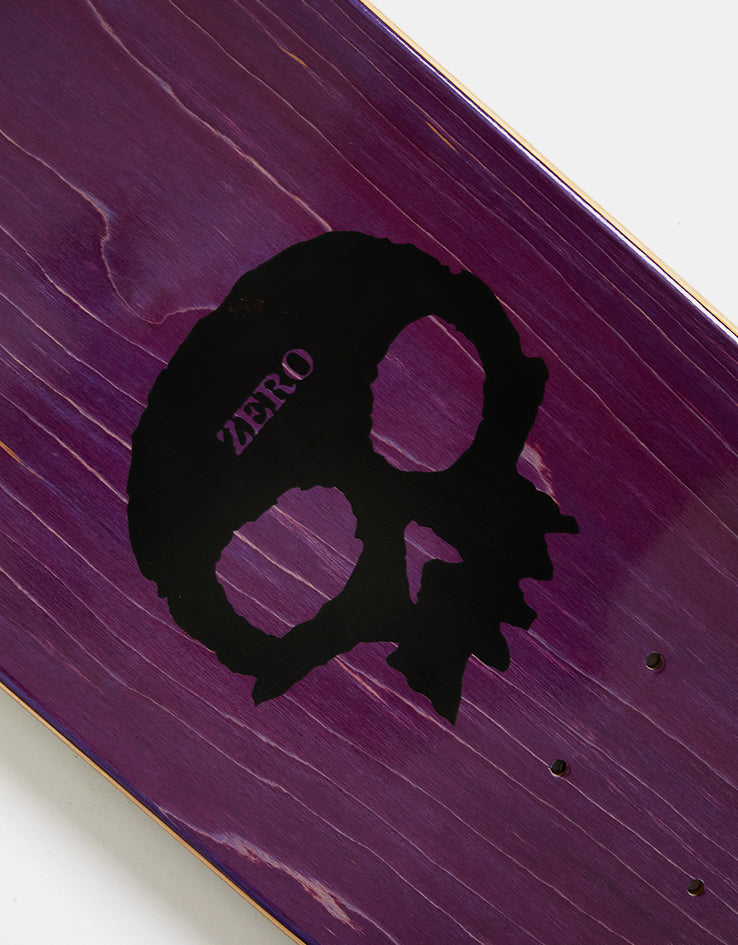 Zero Forrest Single Ounce Skull Skateboard Deck - 8.5"