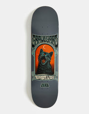 Zero x Graveyard Screaming Cat Skateboard Deck - 8.5"