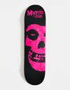 Zero x Misfits Fiend Skull Collage Skateboard Deck - 8.25"