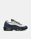 Nike SB x Eric Koston Air Max 95 Skate Shoes - Obsidian/Speed Yellow-Midnight Navy-Navy