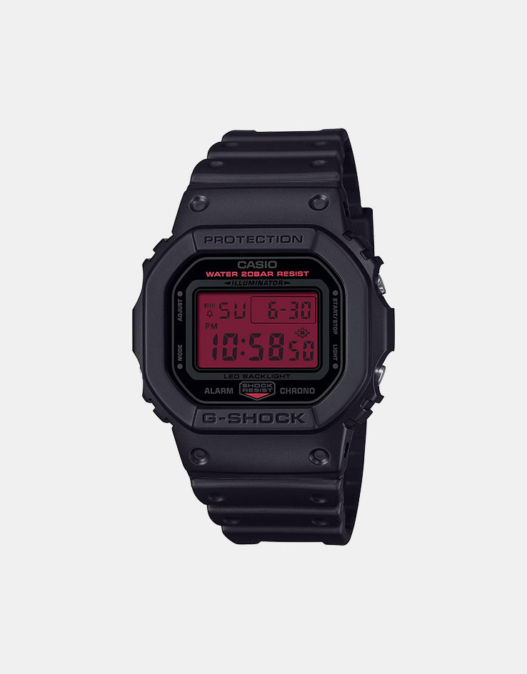G-Shock DW-5600BBR-1ER Watch - Black