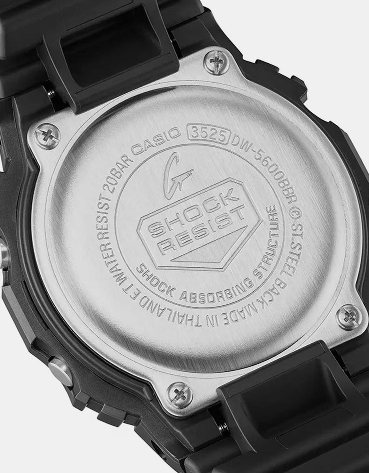 G-Shock DW-5600BBR-1ER Watch - Black