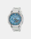 G-Shock GA-2100BM-7A2ER Watch - Clear/Blue