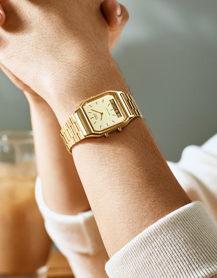 Casio AQ-230GA-9DMQYES Watch - Gold