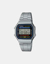 Casio A168WA-1YES Watch - Silver