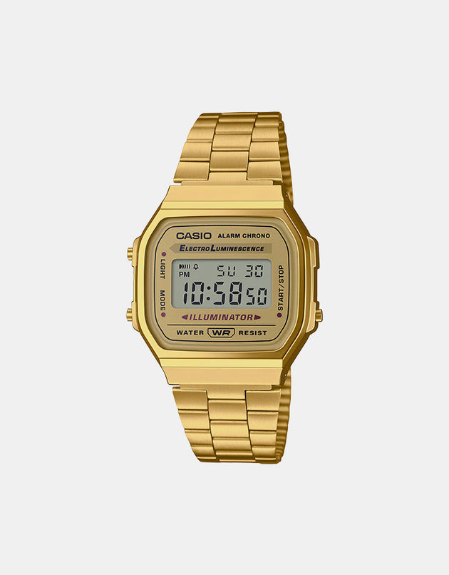 Casio A168WG-9EF Watch - Gold