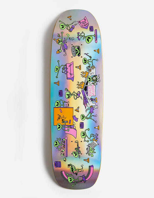Blast Skates Alien Demo Holooraphic Foil Skateboard Deck - 9.25"