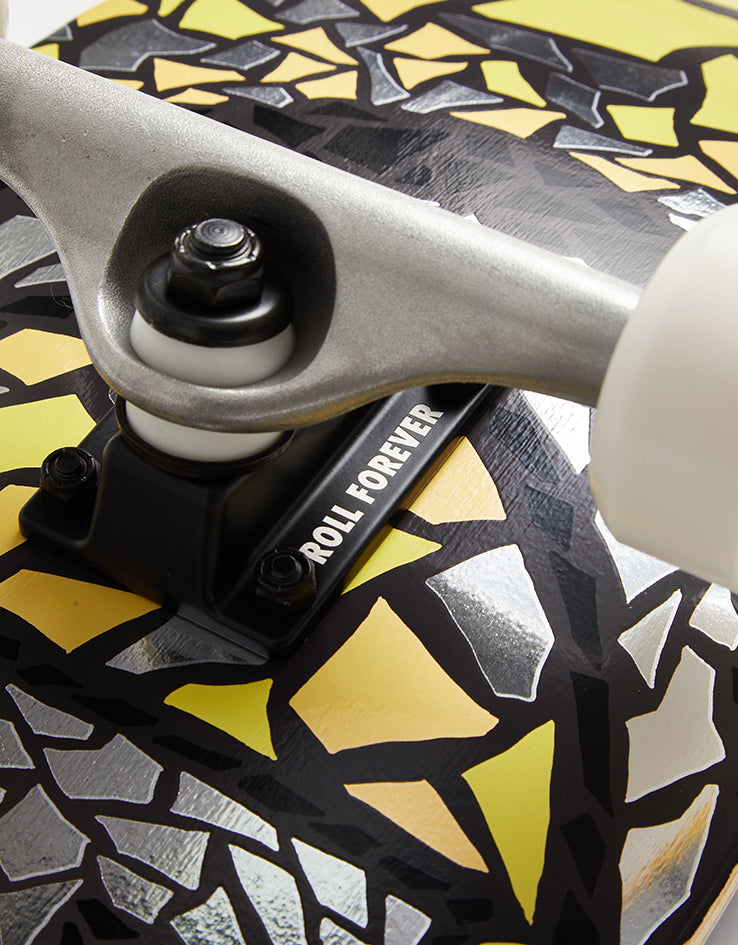 Real Foil Mosaic Complete Skateboard - 8"