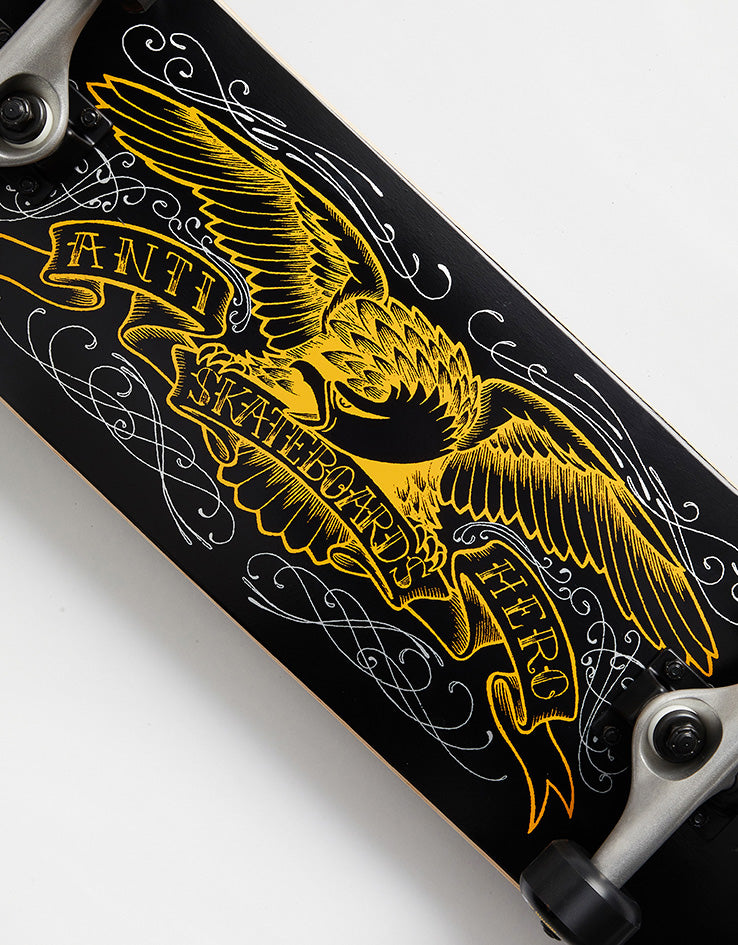Anti Hero Pinstripe Eagle Complete Skateboard - 8"