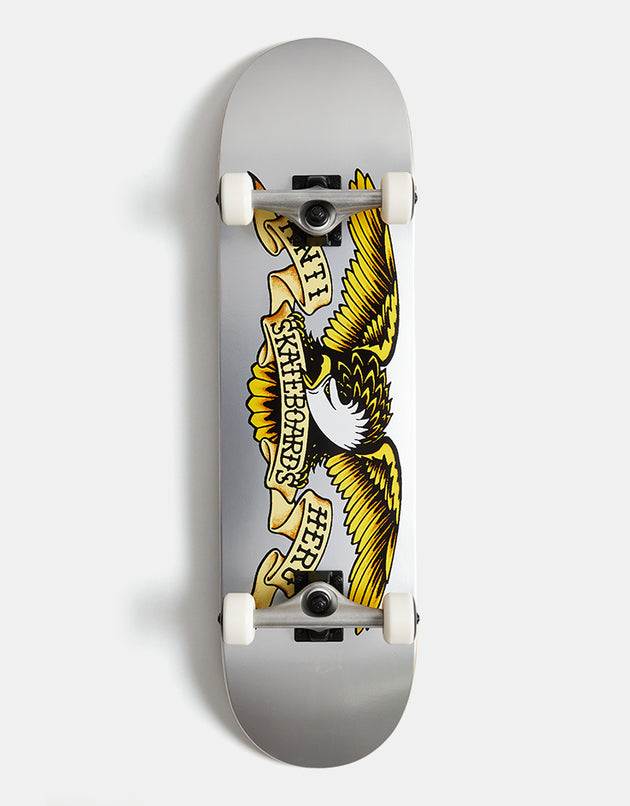 Anti Hero Metallic Eagle Complete Skateboard - 8.5"