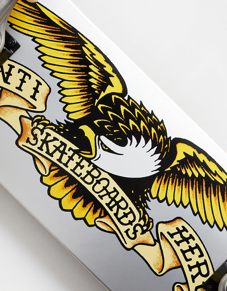 Anti Hero Metallic Eagle Complete Skateboard - 8.5"