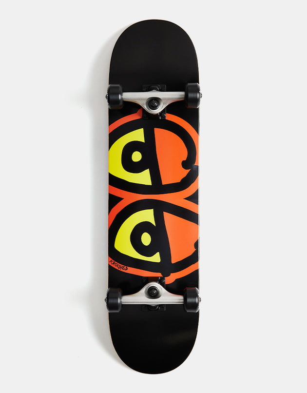 Krooked Glow Eyes Complete Skateboard - 8"