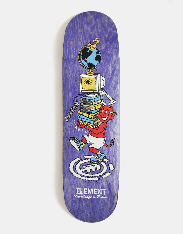 Element Jaako Knowledge Skateboard Deck - 8.5"