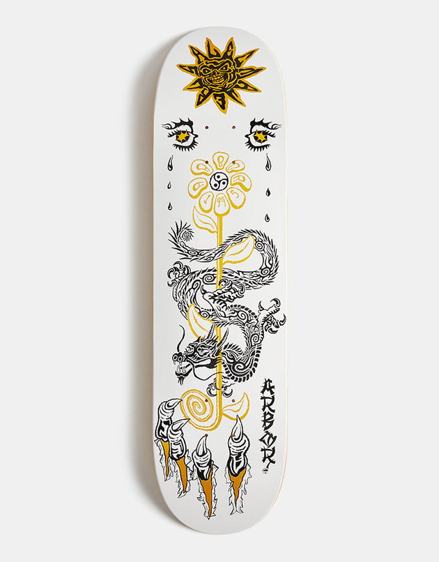 Arbor Majerus Lucky Dragon Skateboard Deck - 8.25"