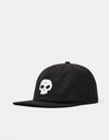 Zero Single Skull 5 Panel Cap - Black