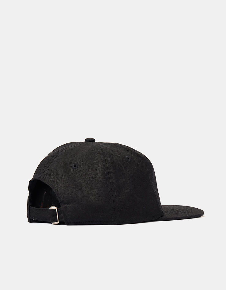 Zero Single Skull 5 Panel Cap - Black