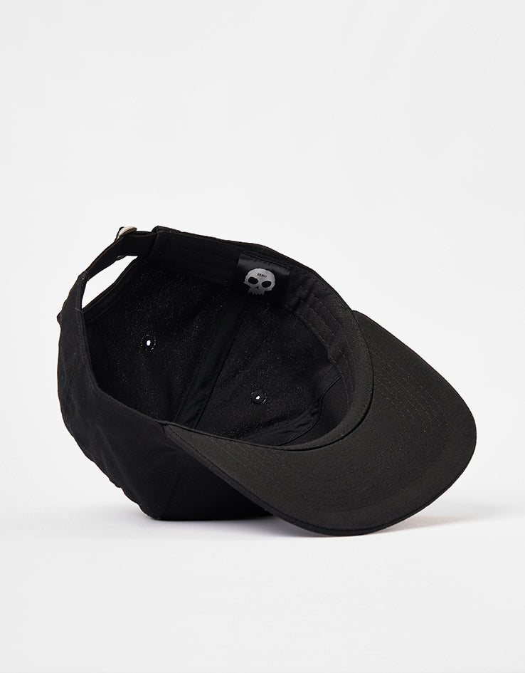 Zero Single Skull 5 Panel Cap - Black